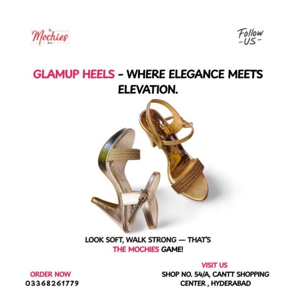 Glamup Heels: Elevate Your Elegance | Comfort Stilettos | The Mochies Shoes